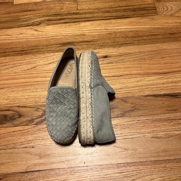 Sam Edelman Gray Woven Flats - Picture 2 of 7